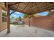 Inviting backyard with patio gazebo, spa, and dining set offering the perfect outdoor retreat at 4062 Vulcan St, Las Vegas, NV 89122
