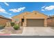 Charming single-story home with a well-manicured front yard and a two-car garage in a residential neighborhood at 4062 Vulcan St, Las Vegas, NV 89122