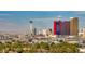 Stunning city views of the Las Vegas strip from the property at 4381 W Flamingo Rd # 901, Las Vegas, NV 89103