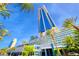 Palms Place hotel and condo residences with palm trees and bright blue sky, a luxury experience at 4381 W Flamingo Rd # 901, Las Vegas, NV 89103