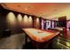 Resident game room featuring a pool table and comfortable seating area at 4381 W Flamingo Rd # 901, Las Vegas, NV 89103