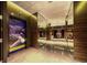 Hallway view featuring mirrored walls and stylish signage to the units at 4381 W Flamingo Rd # 901, Las Vegas, NV 89103