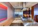 Sleek stainless steel kitchen with modern appliances and marble floors, ready to use at 4381 W Flamingo Rd # 901, Las Vegas, NV 89103