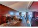 Spacious living room featuring a sofa, dining table, and city views at 4381 W Flamingo Rd # 901, Las Vegas, NV 89103
