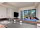 Living space featuring granite countertops, stainless sink and panoramic views at 4525 Dean Martin Dr # 901, Las Vegas, NV 89103