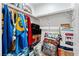 Walk-in closet featuring ample storage shelving and hanging space at 4559 Dover Straight St, Las Vegas, NV 89115