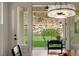 Breakfast nook with a view of the backyard at 48 Panorama Crest Ave, Las Vegas, NV 89135