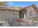 Charming single-story home with a brick walkway leading to the front door at 5101 Churchill Ave, Las Vegas, NV 89107