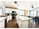Well-equipped kitchen with stainless appliances, a kitchen island, and modern finishes at 529 Regal Robin Way, North Las Vegas, NV 89084