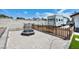 Backyard featuring a trampoline, RV, and a swing at 5876 Tippin Dr, Las Vegas, NV 89130