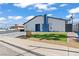 Beautiful front yard with artificial grass complemented by a freshly painted exterior at 6229 Cromwell Ave, Las Vegas, NV 89107