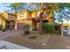 Inviting front exterior showcases a meticulously maintained yard and charming curb appeal at 6954 Jacksboro Ct, North Las Vegas, NV 89084
