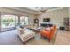 Spacious living room featuring a large sliding door for ample natural light at 7111 Bath Dr, Las Vegas, NV 89131