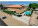 Large two-story home with a pool and ample parking at 7761 Cowboy Trl, Las Vegas, NV 89131