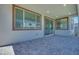 Covered patio with brick pavers, offering a comfortable outdoor living space at 9265 Frazer St, Las Vegas, NV 89166