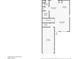 Detailed floorplan showcasing kitchen, living room, dining room, and garage, designed for functionality and modern living at 9613 Eland Ct, Las Vegas, NV 89149