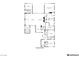 Detailed floor plan showcases the layout of the bedrooms, bathrooms, kitchen, and living spaces in the home at 104 Tre Pietre St, Henderson, NV 89011