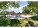 Serene common area with picnic tables beneath shady trees, perfect for outdoor gatherings at 1470 Elizabeth Ave # 1, Las Vegas, NV 89119