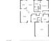 Detailed floor plan showcasing the layout, dimensions, and spatial relationships of the property's rooms at 1803 Candle Bright Dr, Henderson, NV 89074