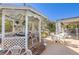 Gazebo with seating on the back patio at 2045 S Tenaya Way, Las Vegas, NV 89117