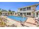 Backyard with refreshing pool and a charming gazebo perfect for outdoor gatherings and enjoying the serene setting at 2045 S Tenaya Way, Las Vegas, NV 89117
