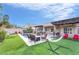 Enjoy the outdoor life with a private backyard featuring a pool, patio, and green space at 2144 Paganini Ave, Henderson, NV 89052