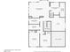 Upstairs floor plan showing bedrooms, bathrooms and laundry room with closet sizes at 216 Sharp Edge Ave, North Las Vegas, NV 89031