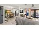 Bright living room featuring an open floor plan, and access to outdoor patio at 2569 Paradise Village Way, Las Vegas, NV 89120