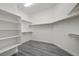A walk-in closet includes shelving and hanging racks at 26 Costa Tropical Dr, Henderson, NV 89011