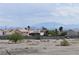 Neighborhood back view with potential city and mountain views on a sunny day at 2839 Kensington St, Las Vegas, NV 89156