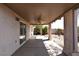Covered patio with ceiling fan, providing a comfortable outdoor living space at 2839 Kensington St, Las Vegas, NV 89156