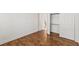 Bedroom with hardwood flooring and a closet at 2846 Barrow Downs St, Las Vegas, NV 89135
