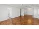 Large bedroom boasts hardwood floors, recessed lighting, and adjoining sitting area at 2846 Barrow Downs St, Las Vegas, NV 89135
