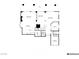 Detailed floor plan showcasing layout of kitchen, living spaces, and outdoor patio at 2846 Barrow Downs St, Las Vegas, NV 89135