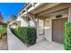 Charming single-story home featuring a well-manicured front yard and a welcoming front door and covered entry at 3013 Plaza De Rosa, Las Vegas, NV 89102