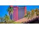 Stunning view of the Hilton and Resorts World towers, located near the Spanish Oaks community at 3013 Plaza De Rosa, Las Vegas, NV 89102