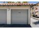 Close-up view of a detached garage at 3420 Winterhaven St # 202, Las Vegas, NV 89108