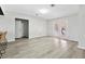 Bright living room with wood floors and glass doors for outdoor access at 3625 Barcelona St, Las Vegas, NV 89121