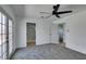 Bedroom offers soft carpet and doorways leading to ensuite bath at 3986 Belleville Ave, Las Vegas, NV 89121