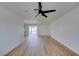 Bright and airy living room featuring modern finishes and hardwood floors at 3986 Belleville Ave, Las Vegas, NV 89121