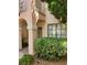 Charming condo featuring well-maintained landscaping near the entrance, enhancing its curb appeal at 4805 S Torrey Pines Dr # 101, Las Vegas, NV 89103
