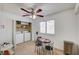 Eat-in kitchen and laundry area featuring plenty of natural light and updated appliances at 6735 W Charleston Blvd # 4, Las Vegas, NV 89146