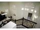 Aerial view of the foyer with a seating area and lots of natural light at 9440 Grenville Ave, Las Vegas, NV 89134
