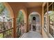 Balcony view featuring rod iron railings and a stucco exterior at 9975 Sand Key St, Las Vegas, NV 89178