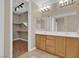 Bathroom offers a spacious vanity and a well-lit mirror at 9975 Sand Key St, Las Vegas, NV 89178