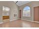 Spacious bedroom boasts ensuite bathroom and modern ceiling fan at 9975 Sand Key St, Las Vegas, NV 89178