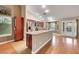 A modern kitchen with stainless steel appliances, ample counter space at 160 Coastal Pier Ct, Henderson, NV 89002
