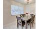 Bright dining area with a view of the backyard at 3322 Dragon Fly St, North Las Vegas, NV 89032