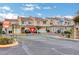 Gated community entrance providing security and privacy for residents at 3322 Dragon Fly St, North Las Vegas, NV 89032