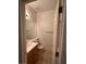 Bathroom with single sink, wood cabinets, and standard toilet at 3416 Mountain Park St, Las Vegas, NV 89129